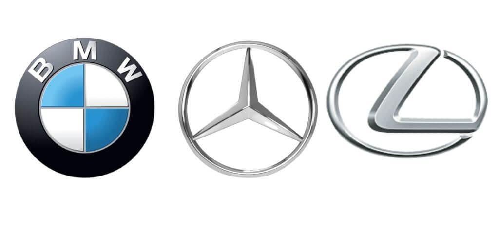 Mercedes и BMW против Lexus